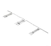 Kit de herramientas de sellado de cilindro hidráulico de acero inoxidable para instalación de copa en U y junta tórica en varillas de pistón de diferentes diámetros