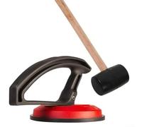 Kit de herramientas de ventosa para levantar azulejos para reparación de huecos de suelo en laminado, vinilo, para superficies SPC y madera con martillo para instalación de suelos texturizados (2)