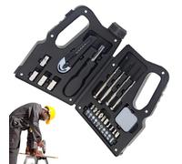 Kit de herramientas - Destornillador multifunción con de almacenamiento en forma de bote de | Kit de herramientas para el hogar para oficina en casa, garaje taller, remolque de camping-Car