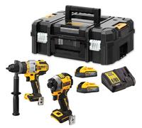 KIT DE HERRAMIENTAS ELÉCTRICAS DEWALT 2-18V-5AH BATERÍA POWERSTACK 2PCS DCK2052H2T