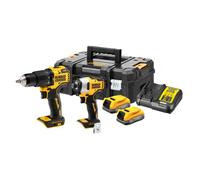 Kit de herramientas eléctricas dewalt dck2062e2t-qw, 18v, batería, i