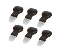 Kit de herramientas for impresora 3D for retirar el soporte de PLA ABS, material de modelo de curado por luz UV, cortador de extracción de soporte(Black 6pcs)