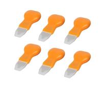 Kit de herramientas for impresora 3D for retirar el soporte de PLA ABS, material de modelo de curado por luz UV, cortador de extracción de soporte(Orange 6pcs)