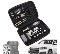 Kit de herramientas manuales para el hogar, juego de herramientas de reparación de automóviles - Tomas hexagonales portátiles | Paquete combinado Juego de herramientas mixtas con estuche, herramientas
