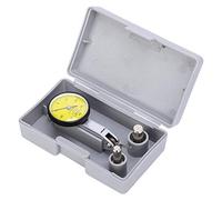 Kit DE Herramientas MEDIDOR INDICADOR DE Prueba DE DIAL DE Palanca DE PRECISIÓN DE 0,01 MM con Caja Gris INDICADOR PRECISO Altamente Sensible para Trabajos DE INSPECCIÓN DE
