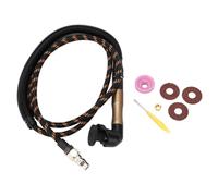 Kit de herramientas neumáticas de rectificado con lápiz, bolígrafo de grabado neumático con 23 500 rpm de alta velocidad, cabezal compacto y flexible para rectificar, pulir,