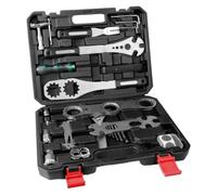 Kit De Herramientas Para Bicicleta Llave Con Estuche De Almacenamiento | Kit Reparación Bicicleta Carretera Para Cadena, Freno Y Neumático, Montaña, Carretera, Ciclismo, Doméstico Y Talle