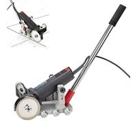 Kit de herramientas para calafateo, máquina eléctrica de corte y limpieza de juntas con hoja de sierra gruesa de 5 pulgadas, limpiador de juntas de azulejos ajustable, abridor de juntas