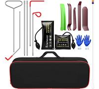 Kit de herramientas para coche, 16 herramientas, Kit de desbloqueo de Puerta de Coche, kit de agarrador de Largo Alcance de fácil Acceso, bolsa de cuña de aire, herramientas profesionales para coche