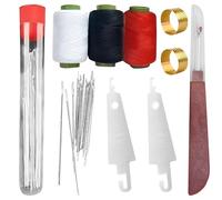 Kit de herramientas para costura | Juego de cama para el hogar - Juego de 37 piezas para costura para dormitorio, sastres, universidad, viajes, pasatiempos