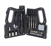 Kit de herramientas para el hogar - Destornillador de acero al carbono con carcasa en forma de bidón de, kit de herramientas para el hogar - para oficina en casa garaje taller remolque camping