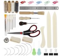 Kit de herramientas para encuadernación Kits de herramientas for encuadernación manual, suministros, kits, herramienta for doblar papel, bricolaje, artesanías cuero, accesorios costura