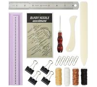 Kit de herramientas para encuadernación Manual de suministros encuadernación, kit iniciación for libros oficina, herramientas manual