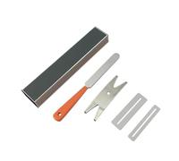 Kit De Herramientas Para Guitarra, Llave De Traste Con Barra Niveladora De 20CM Para Reparación Y Ajuste De Guitarra