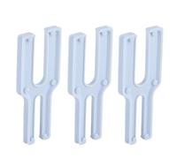 Kit de herramientas para hacer pompones de plástico de primera calidad, 3 piezas, para manualidades de hilo, tejedor de bolas de pelusa para bufandas, sombreros y decoración del