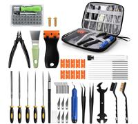 Kit de herramientas para impresora 3D, postprocesado de modelos, limpieza de boquillas, acabado, desbarbado, extracción, agujas de limpieza, accesorios compatibles con todas las impresoras 3D