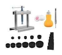 Kit de herramientas para la sustitución de la batería del reloj, prensa para caja de reloj | Kit de reparación de relojes, kit de impresión de reloj electrónico multifuncional con moldes y apertura A