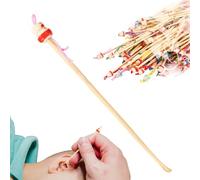 Kit de herramientas para quitar cerumen: 100 piezas de palillos para los oídos, lindos accesorios para limpieza de oídos con punta de muñeca, juego de cuidado de higiene confiable | Selecciones segura