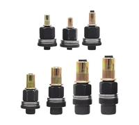 Kit De Herramientas Para Remachar Tuercas - Juego De Adaptadores De Taladro De Acero Al Carbono De 10 * 15 * 3 Cm, Herramientas De Fijación De Tuercas De Río De 7 Piezas | Equipos De Instalación Autom