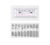 Kit de Herramientas para Reparar Correas y Relojes, 180 Piezas, Plata | Plástico y Metal, Cambio de Bandas, Extracción de Pasadores y Eslabones, Apertura de Cierres, para Relojeros Domésticos