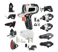 Kit De Herramientas Para Trabajar La Madera, Kit Combinado De Herramientas Eléctricas Para Trabajar La Madera 10 En 1, Con Batería De 4,0 Ah Y Caja De Herramientas