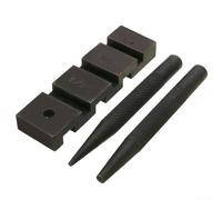 Kit de herramientas portátil para romper cadenas con 10 eslabones de cadena compatible con cadenas de 325 3/8 404 pulgadas para reparación rápida de cadena de motosierra