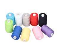 Kit de hilos de coser de 10 uds, juego de hilos de poliéster de colores surtidos de alta resistencia para máquina de coser, costura a mano, acolchado