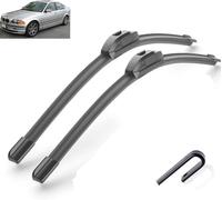 Kit de Hojas de repuesto para BMW 3 Series E36 1991-1999 21"+20" | Limpiaparabrisas de Fácil Montaje, Visión Clara y Bajo Nivel de Ruido.