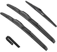 Kit de Hojas de repuesto para Kia Soul AM MK1 2009-2013 24"20"11" | Limpiaparabrisas de Fácil Montaje, Visión Clara y Bajo Nivel de Ruido.