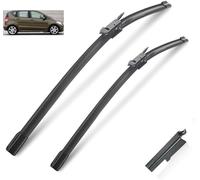 Kit de Hojas de repuesto para Mercedes Benz A Class W169 B Class W245 26"+23" | Limpiaparabrisas de Fácil Montaje, Visión Clara y Bajo Nivel de Ruido.