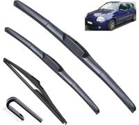 Kit de Hojas de repuesto para Renault Clio 2 MK2 1998-2005 21"21"12" | Limpiaparabrisas de Fácil Montaje, Visión Clara y Bajo Nivel de Ruido.