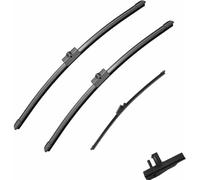 Kit de Hojas de repuesto para Skoda Octavia 2 A5 MK2 1Z 2005-2013 24"+19"+12" | Limpiaparabrisas de Fácil Montaje, Visión Clara y Bajo Nivel de Ruido.