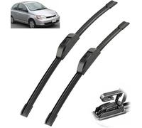 Kit de Hojas de repuesto para Toyota Yaris MK1 1999-2005 21"+ 14" | Limpiaparabrisas de Fácil Montaje, Visión Clara y Bajo Nivel de Ruido.