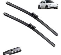Kit de Hojas de repuesto para VW Beetle 2012-2018 21"+21" | Limpiaparabrisas de Fácil Montaje, Visión Clara y Bajo Nivel de Ruido.