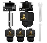 Kit de Hotend para Bambu Lab H2D/H2S/H2C/A1/A1 Mini, Pack de 2 Hotends Magnéticos con Boquillas Extraíbles de Acero Endurecido 0,4 mm, Calentamiento Rápido y Extrusión Estable - Accesorios Impresora3D