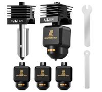 Kit de Hotend para Bambu Lab P2S/P2SC, Pack de 2 Hotends Magnéticos con Boquillas Extraíbles de Acero Endurecido 0,4 mm, Calentamiento Rápido y Extrusión Estable - Accesorios para Impresora 3D