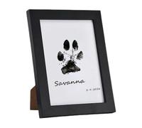 Kit de huella para perros - Kit de huella de mascota hecha a mano en relieve - Fácil de conectar objetos conmemorativos 'huella animal para perros y .Kit