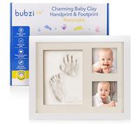 Kit de huellas de manos de bebé, fotos enmarcadas para niños y niñas recién nacidos, regalos de bebé, regalo personalizado para bebé, marcos de fotos de arte de memoria para decoración de registro de