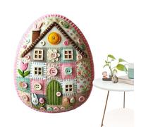 Kit de huevos de huevo genérico | Felt Easter Egg Set With Materiales e Instrucciones, Includes Chick House Craft, Perfect For DIY Decorations, Easters Party Favors, Kids And Family Creative