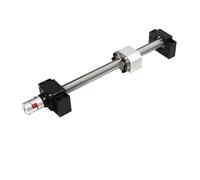 Kit de husillo de bolas SFU1204/SFU1605/SFU2005, 250-1450 mm, compacto, con tuerca de bola for fresadora CNC (12 x 800 mm)(12 * 1450MM)