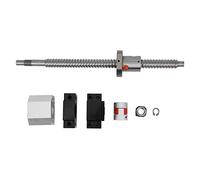 Kit de husillo de bolas SustVita 1605, husillo de bolas enrollado de 250 mm con diámetro de 16 mm y paso de 5 mm, incluye bloques BK12/BF12 y acoplador para etapas lineales