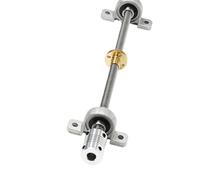 Kit de husillo T8 de 8 mm (100-800 mm) con tuerca de latón, soporte y acoplamiento KP08 for impresora 3D(1mmx1mmx300mm)
