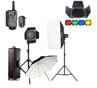 Kit de iluminación de estudio Godox DP600III-C 600Ws 2 flashes control inalámbrico