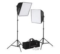 Kit de iluminación de estudio Kaiser Kit Studiolight E70 doble softbox plegable