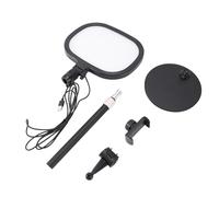 Kit de iluminación de videoconferencia Desktop de Escritorio con Conferencia de videoconferencia con Soporte para el Soporte de Brillo Ajustable USB Alimentado para la transmisión