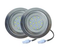 Kit De Iluminación For Campana Extractora De Cocina, Equivalente A Bombilla De 20W, 2 Piezas, Lámpara LED De 3W Y 12V CC, Iluminación Uniforme(Warm White 3000K)