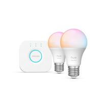 Kit de iluminación inteligente Philips Hue 929004235409 E27 Bluetooth Multicolor 2 bombillas