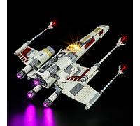 Kit de iluminación LED BRIKSMAX para LEGO-75355 X-Wing Starfighter - Compatible con el modelo de bloques de construcción de Lego Star Wars - NO incluye el juego de Lego