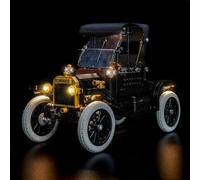 Kit de iluminación LED compatible con Lego 11376 Ford Model T (sin modelo), kit de iluminación decorativa compatible con ladrillos Lego Ford Model T