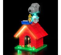 Kit de iluminación LED compatible con Lego 21368 Peanuts: Snoopy's Doghouse (sin modelo), kit de iluminación decorativa compatible con Lego Snoopy's Doghouse modelo de ladrillo